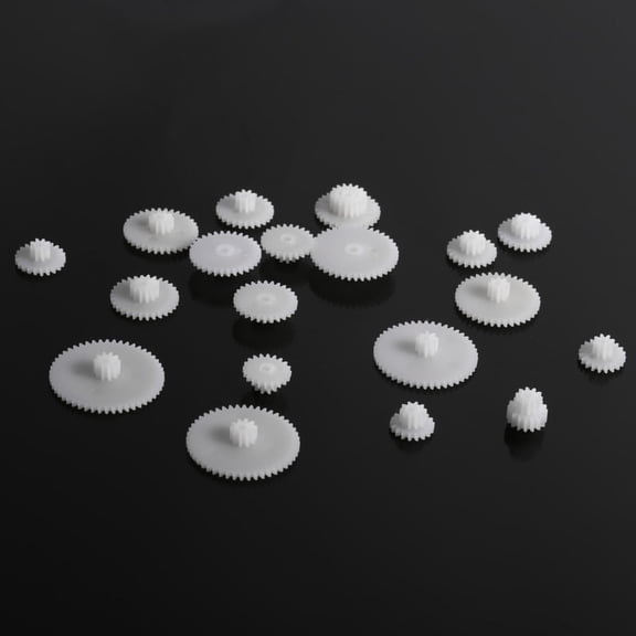 Plastic Gears, Gears Kits Motor Gear Set, For Robot Toy Automobile Cars DIY