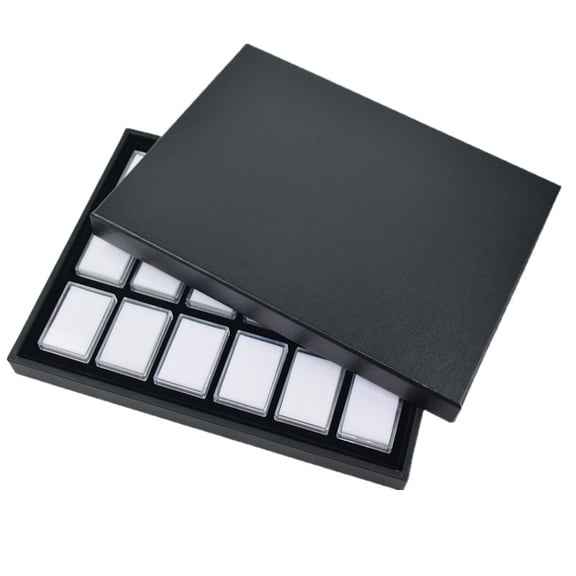 Plastic Gemstones Storage Boxes for Crystal and Small Crafts Rhinestones Case Loose Display Container for Her