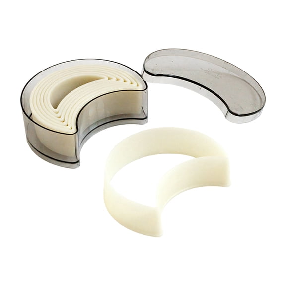 Plastic Geometric Biscuit Cutter Set Multi Size Cookie Cutting Rings Molds For Family Baking And Kids Cooking Activity