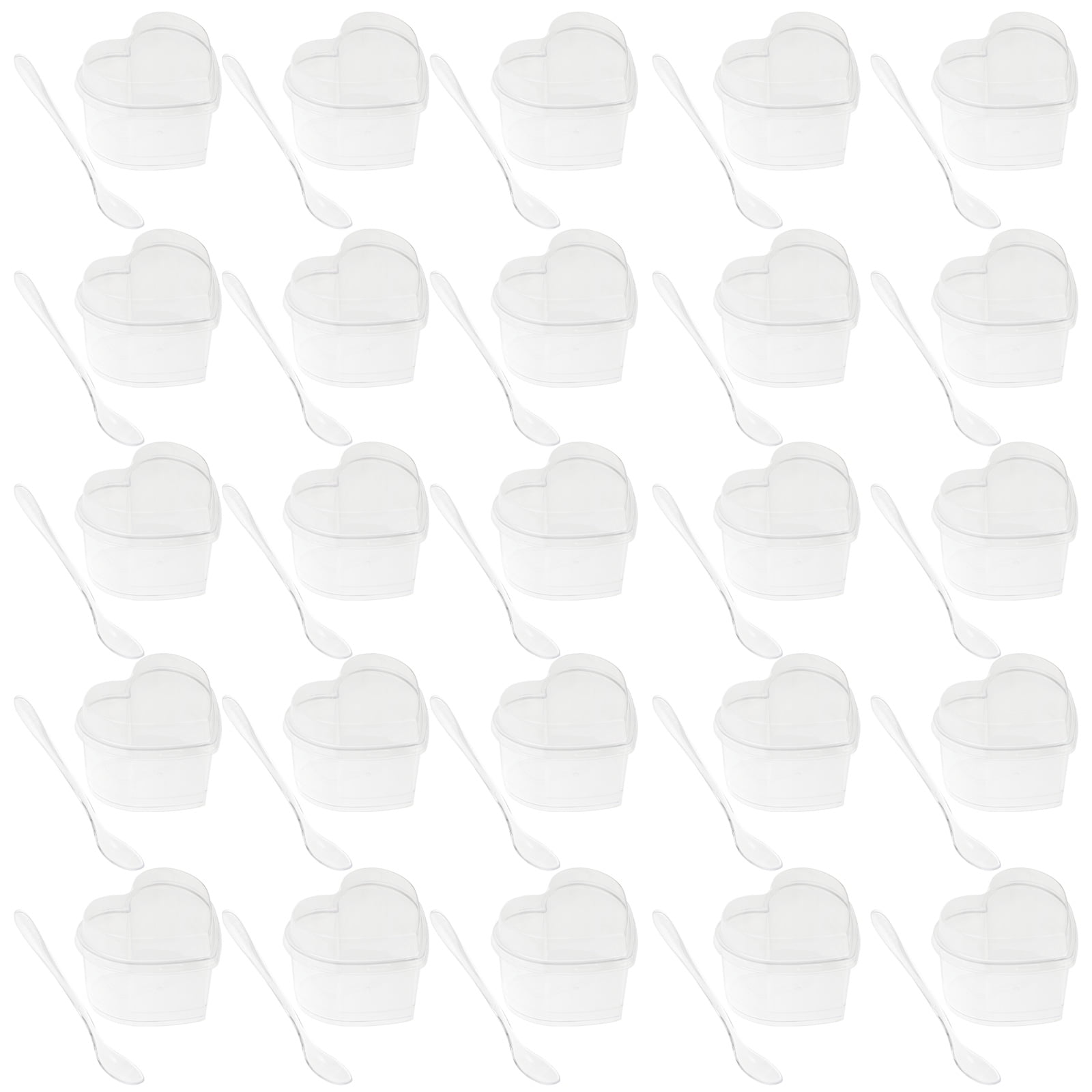 Plastic Glasses Disposable Cup with Lid Mousse Trifle Bowl Vasos Para