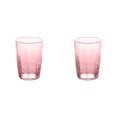 thumbnail image 1 of Plastic Glasses Drinking – 14 Oz Reusable Plastic Tumblers, Heat Resistant Stackable Cups for Hot & Cold Drinks, Party, Restaurant, Home, BPA Free (Pink, 2PC), 1 of 5