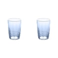 thumbnail image 1 of Plastic Glasses Drinking – 14 Oz Reusable Plastic Tumblers, Heat Resistant Stackable Cups for Hot & Cold Drinks, Party, Restaurant, Home, BPA Free (Sky Blue, 2PC), 1 of 5