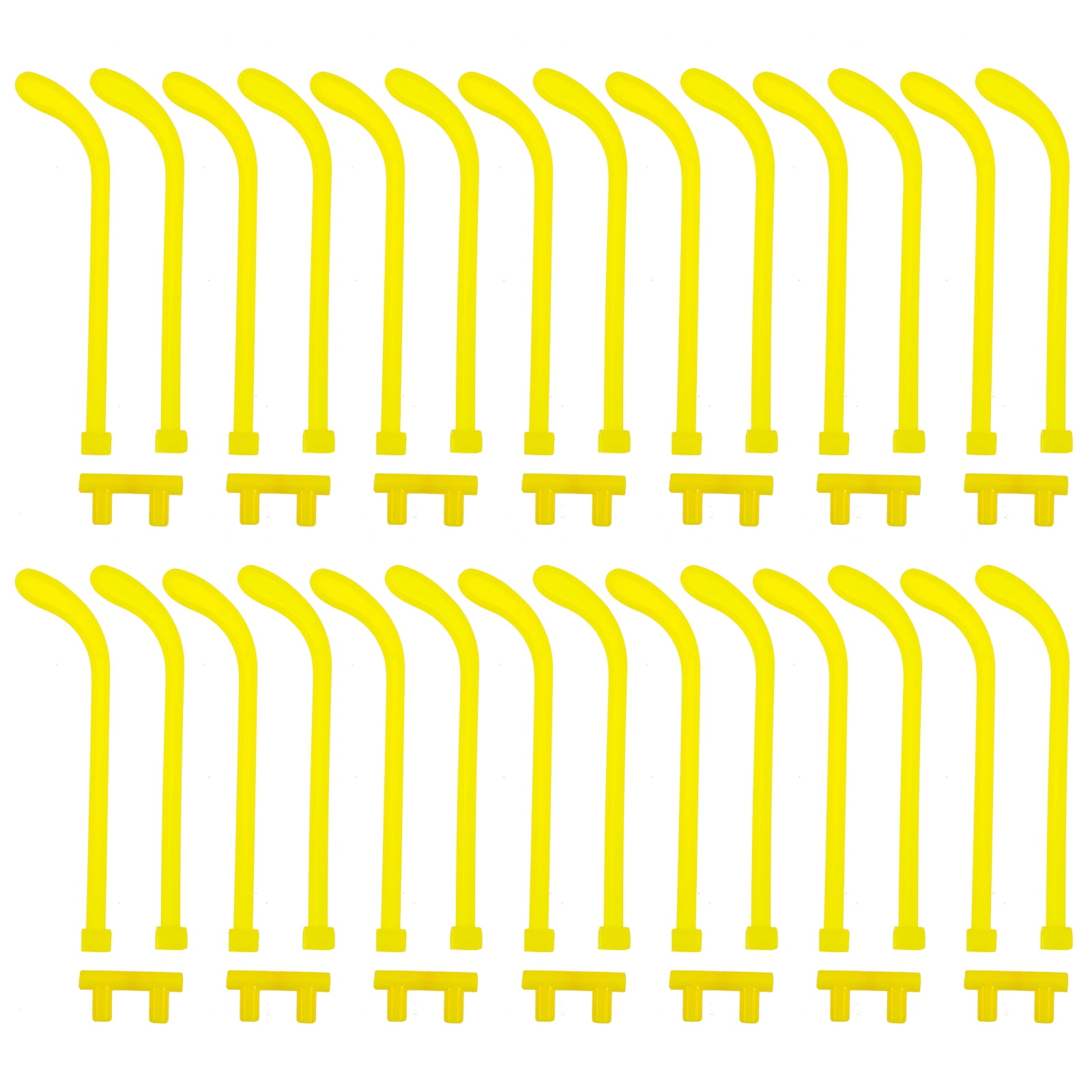 Plastic Glasses Replacement Temples 30 Sets Fluorescence Luminous Toy