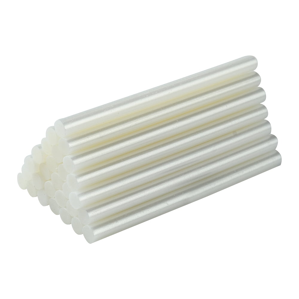 Plastic Glue Sticks Sealing Sticks Hot Melt Glue Adhesive Sticks for Vintage Seal Stamp White 10x0.7cm