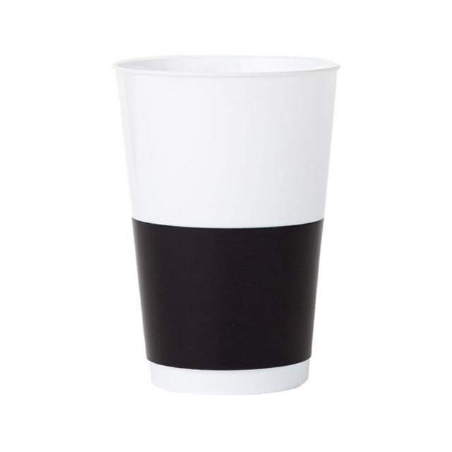 Plastic Goblets Wine Glasses BPA Free 12 Oz Disposable Elegant Drink Cups for Parties Wedding ...
