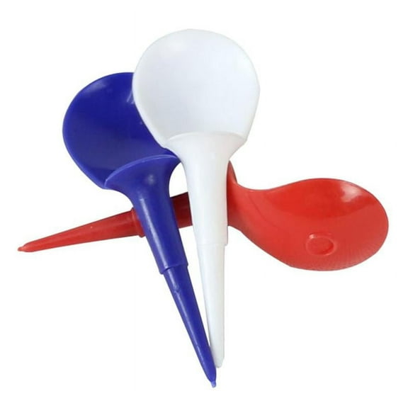 Plastic Golf Tees for Golf Courses: Reduce Spin, Eliminate Slices and Hooks, Maximize Distance and Consistency