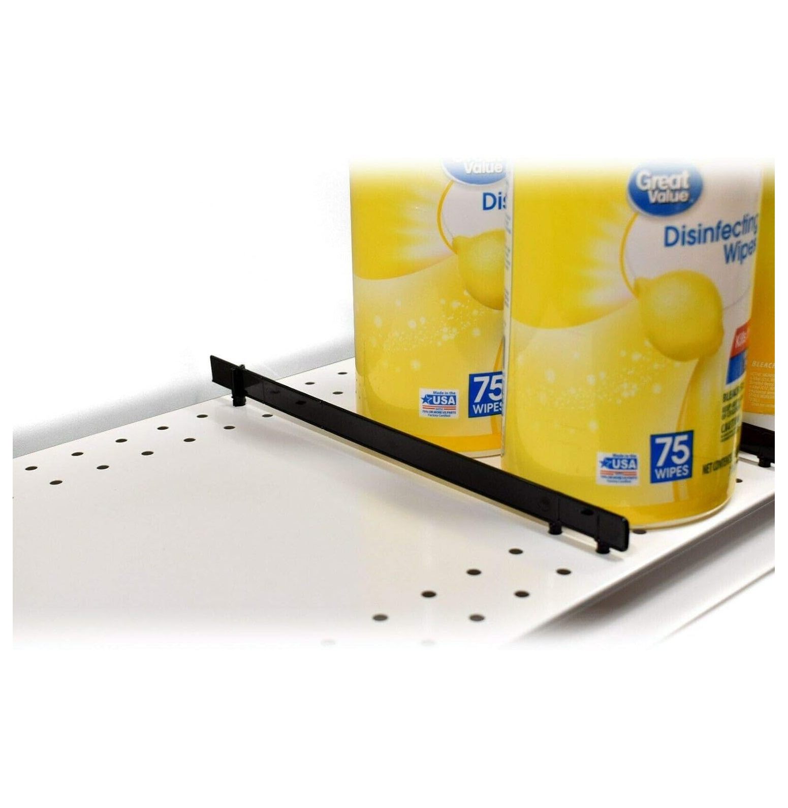 Plastic Gondola Shelf Dividers, Universal Fits All Gondola Shelving