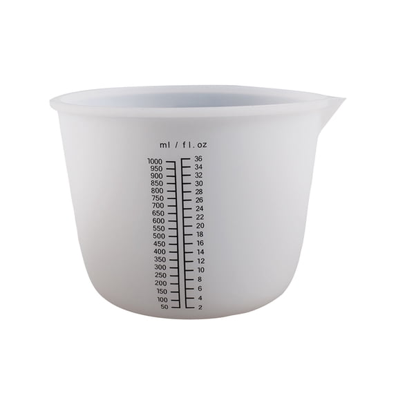 Plastic Graduated Beaker 500ml Laboratory Measuring Cup with Spout Scientific Mixing Beaker for Classroom Experiments Lab Measurements and Chemical Mixing Applications
