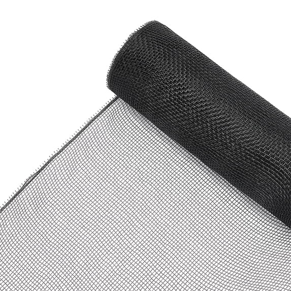 Plastic Grid Mesh Flower Bouquets Wrapping Paper Net Floral Bouquet Gift Packaging Materials Craft Black 260mm 10 yards/roll