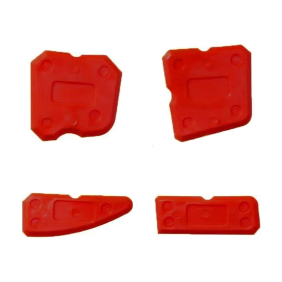 Plastic Grout Scraping Caulk Removal Tool With Flexible Edge For Precise Work