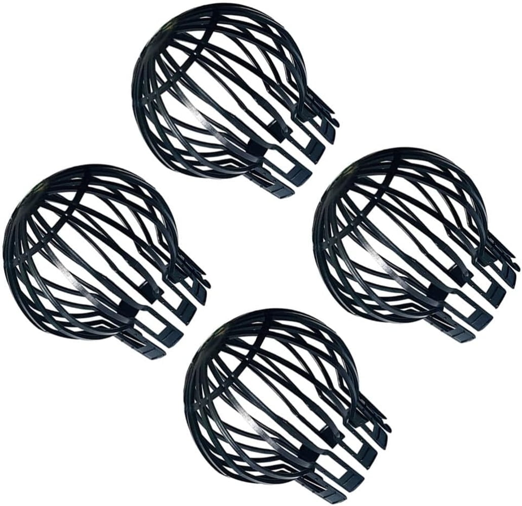 Plastic Gutter Guards 4 Pcs Keeps Gutter downpipes Clear of blockages from Leaves, Moss, muck