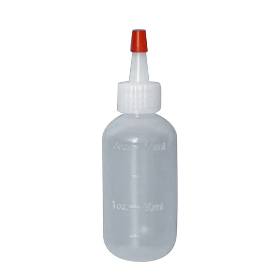 Plastic Hair Dyes Bottles Applicator Bottle with Tip Portable Squeeze Container for Painting, Crafts, Hair Care