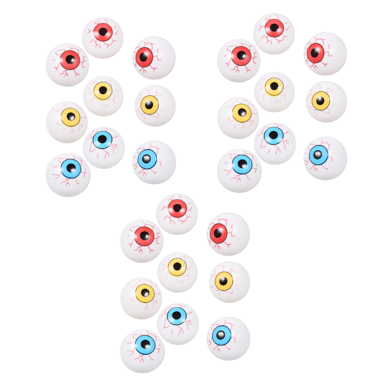 Plastic Halloween Eyeballs Scary Ping Pong Balls for Kids Adults Toys
