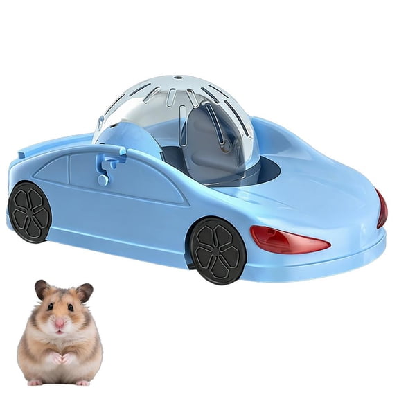 Plastic Hamster Running Wheel with Silent Bearing, Widened Track for Indoor Use and Spinal Protection, Multiple Color Options