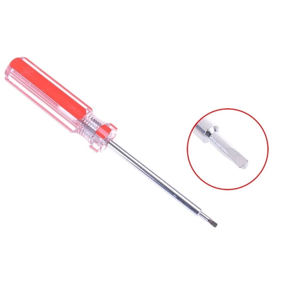 Plastic Handle 2.3mm Magnetic Tip Triangle Head Screwdriver