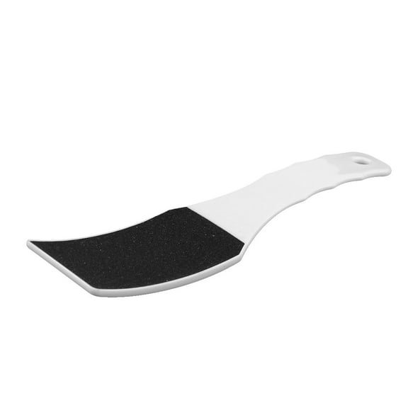Plastic Handle Dual Sided Dull Polish Callus Remover Foot File White Black