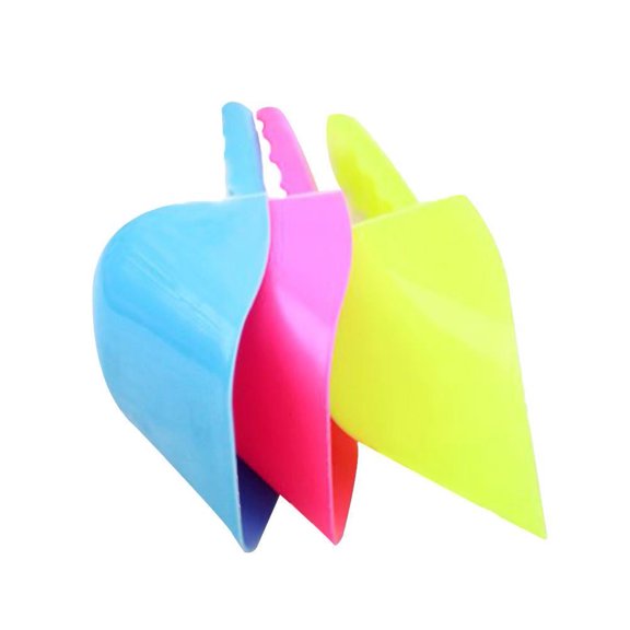Plastic Handle Pet Dog Cat Food Feeder Shovel Scoop Cat Litter Scoops,Pet Supplies Multi Function Environmental Small Plastic Spoon(Random Color) N2G3