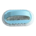 thumbnail image 1 of Plastic Handle Sponge Brush, Wall Tile Glass Cleaning Sponge Scouring Pad Dish Wand Sponge Washing Scrubber for Kitchen Bathroom Tile, Shower Bathtub Scrubber, Pool Cleaning, 1 of 2