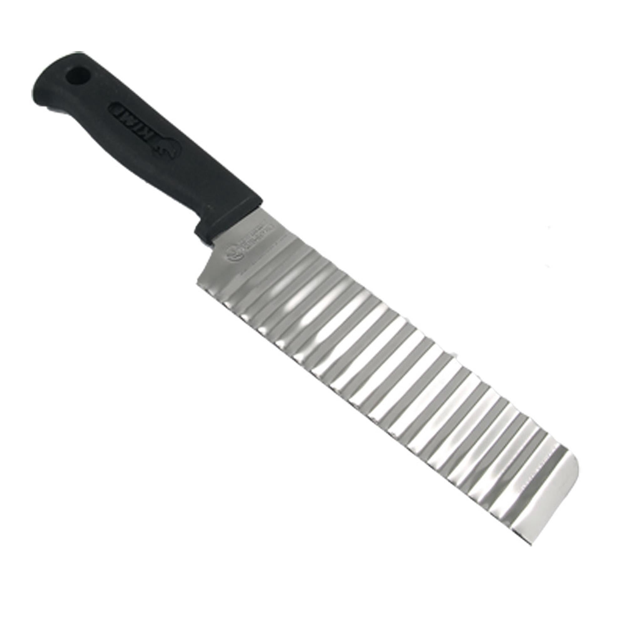 Unique Bargains Kitchen Stainless Steel French Fries Potato Carrot Wavy Crinkle Cutter