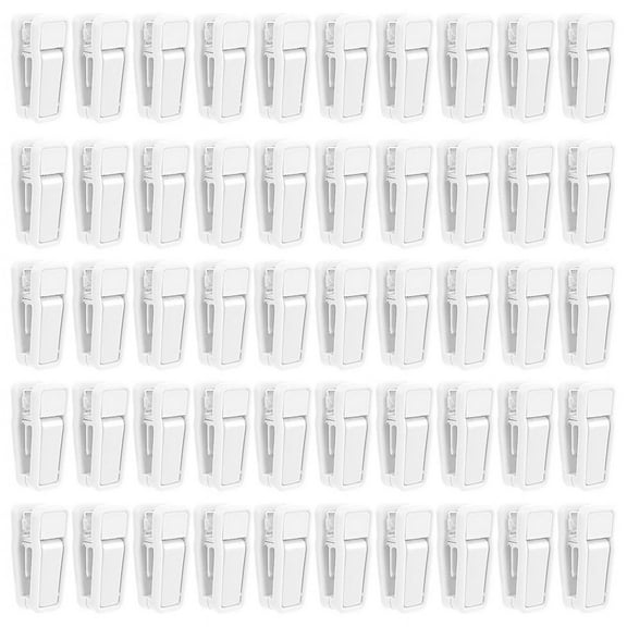 Plastic Hanger Clips for Baby Clothes, Strong Plastic Clips for Hangers, Multi- Hanger Clips for Velvet Hangers