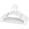 Plastic Hangers,Perfect for Everyday Standard Use(White, 20 Pack