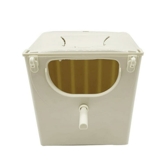 Plastic Hanging Breeding Box for Your Lovebirds Mating Box Nest