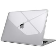 Fintie Case for MacBook Pro 13 Inch A2338(M2 M1) A2251 A2289 A2159 A1989 A1706 A1708 (2016-2022 2023 Release) - Snap On Hard Shell Case Cover, Crystal Clear