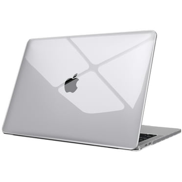 Fintie Case for MacBook Pro 13 Inch A2338(M2 M1) A2251 A2289 A2159 A1989 A1706 A1708 (2016-2022 2023 Release) - Snap On Hard Shell Case Cover, Crystal Clear