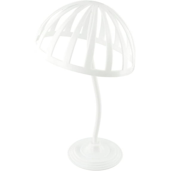 Plastic Hat Display Stand 2 Pack Tabletop Hat and Wig Rack Holder Freestanding for Baseball Cap, Fedora Hat, Cowboy Hat XKHZJL