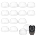 thumbnail image 1 of Plastic Hat Shaper Insert for Baseball Caps Hat Support Brim Clear 188x190x92mm for DIY, 1 of 5