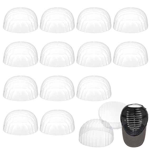 Plastic Hat Shaper Insert for Baseball Caps Hat Support Brim Clear 188x190x92mm for DIY