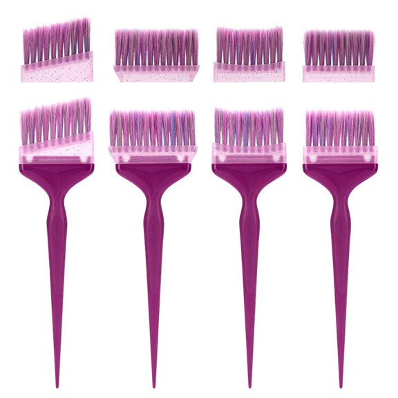 Plastic Highlighting Comb Gentle Bristles for Salon-Level Hair Care and Styling
