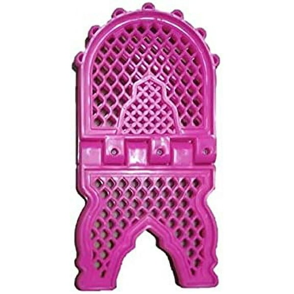 Plastic Holy Book/Rehal/Scripture Foldable Stand For Bible, Quran, Geeta, Guru Granth Sahib, Reading Essentials, Religious Book Stand (Pack of 1, Color: Pink)