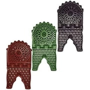 Plastic Holy Book/Rehal/Scripture Foldable Stand For Bible, Quran, Geeta, Guru Granth Sahib, Reading Essentials, Religious Book Stand Pack of 1, Color Random