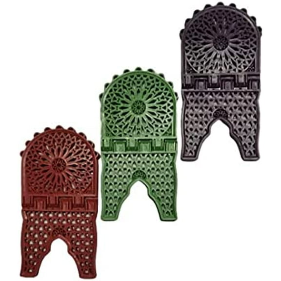 Plastic Holy Book/Rehal/Scripture Foldable Stand For Bible, Quran, Geeta, Guru Granth Sahib, Reading Essentials, Religious Book Stand (Pack of 1, Color: Random)