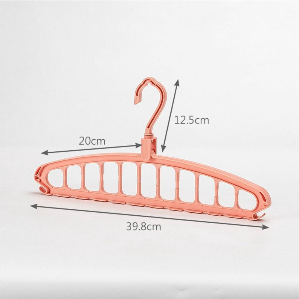 Hook Cloth Rack Plastic Home Cloth Hook Clothes Rack Space Saving Tie Rack Hanger ...