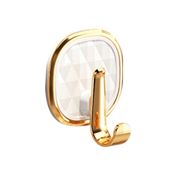 Plastic Hooks, 2.36x2.67x1.37 in, Strong Adhesive Backing for Easy Installation, Perfect for Hanging Backpacks and Clothes in Any Room