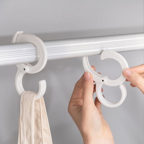 Plastic Hooks No Punch Self-adhesive Hooks Heavy Duty Non-marking Hanging Hooks for Kitchen Towel Bathroom Organizer Wall Mount Command Hooks for Home Living Room Bedroom Office Closet Storage 1 Pack