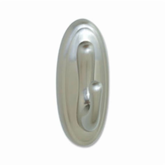 Plastic Hooks- Traditional Design- Large- Holds 5lbs- Metallic