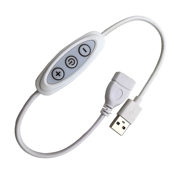Plastic Housing USB Light Dimmer Switches Supporting 5 v Input Smooth Brightness Control For LED Fixtures