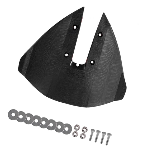 Plastic Hydrofoil Stabilizer Plate External Motor Hydrofoil Upgrades for Faster Planing & Better Control On Motorboats