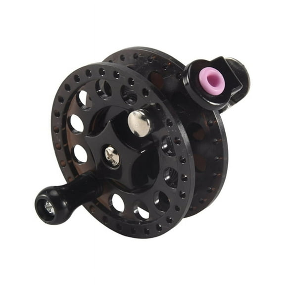 Plastic Ice Fishing Reels Fly Fishing Tackle Round Wheel Fishing Accessories
