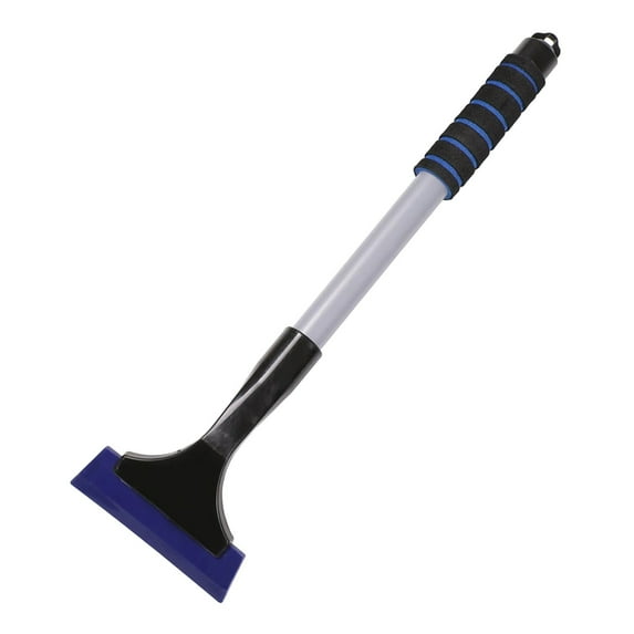 Plastic Ice Scraper and Cleaning Scraper, 15 Inch Long Windshield Scraper for Car Glass, Refrigerator Freezer, Car Cleaning Shovel