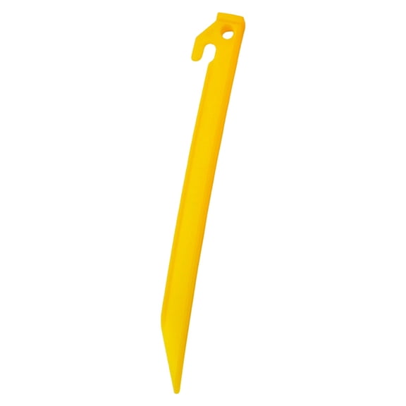 Plastic Inflatable Stakes, Portable Tent Stakes, Heavy-Duty Canopy Stakes for Camping, Garden, and Outdoor Decorations, Lightweight Rust-Proof Sand Anchors, Yard Inflatable Stakes, 9.06 inch,Yellow