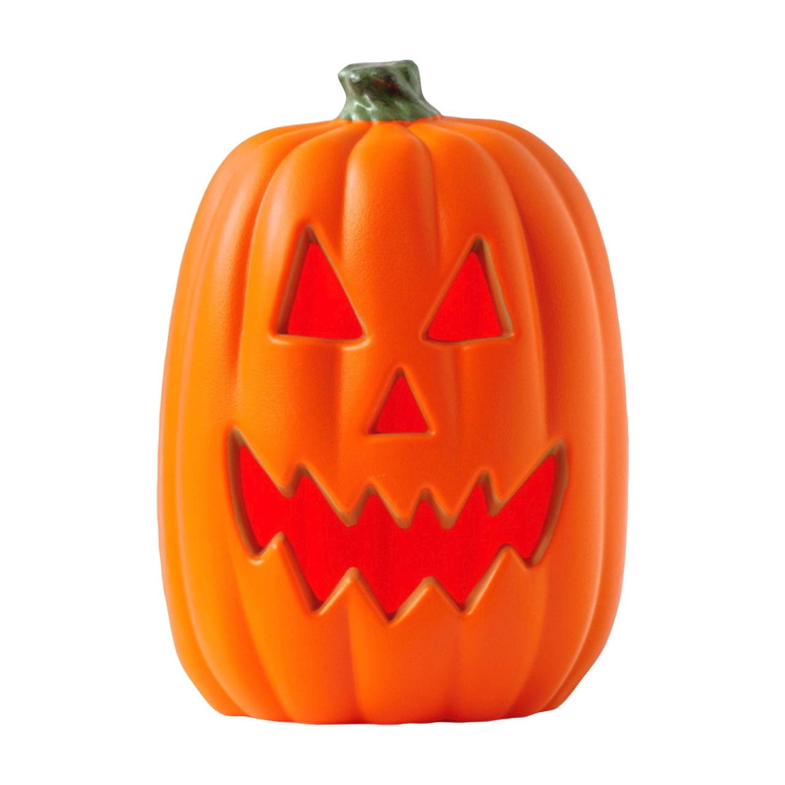Citrouille Lumineuse Halloween - À Piles - 12 X 10 Cm - Déco Pour Enfant, Costume, Fête