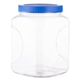 thumbnail image 1 of Plastic Jars With Lids, Fdelink Jars With Lids - Storage Containers Airtight Stackable Container Jar for Sweets Crafts Dog - Reusable Plastic, 1 of 4