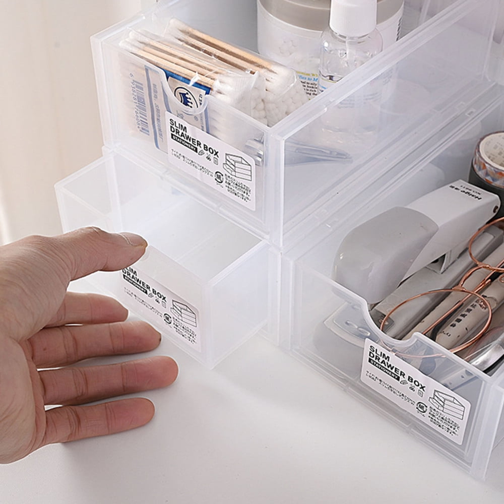 Plastic Jewelry Organizer Boxes Largecapacity Organizer Earrings