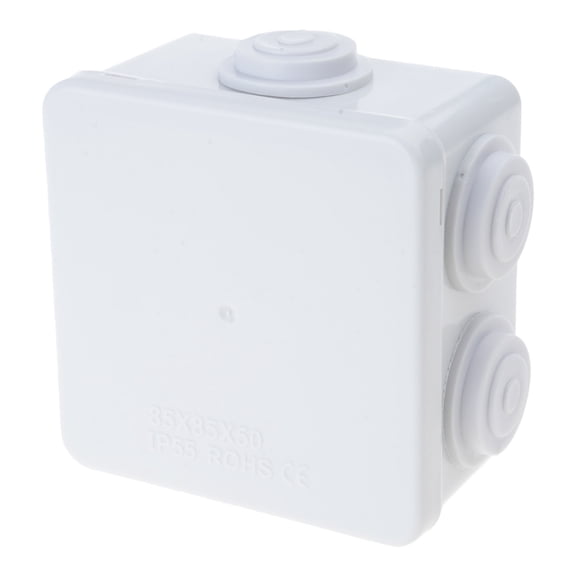 Plastic Junction Box Offering Insulation and Corrosions Resistance for Safe Outdoor Applications