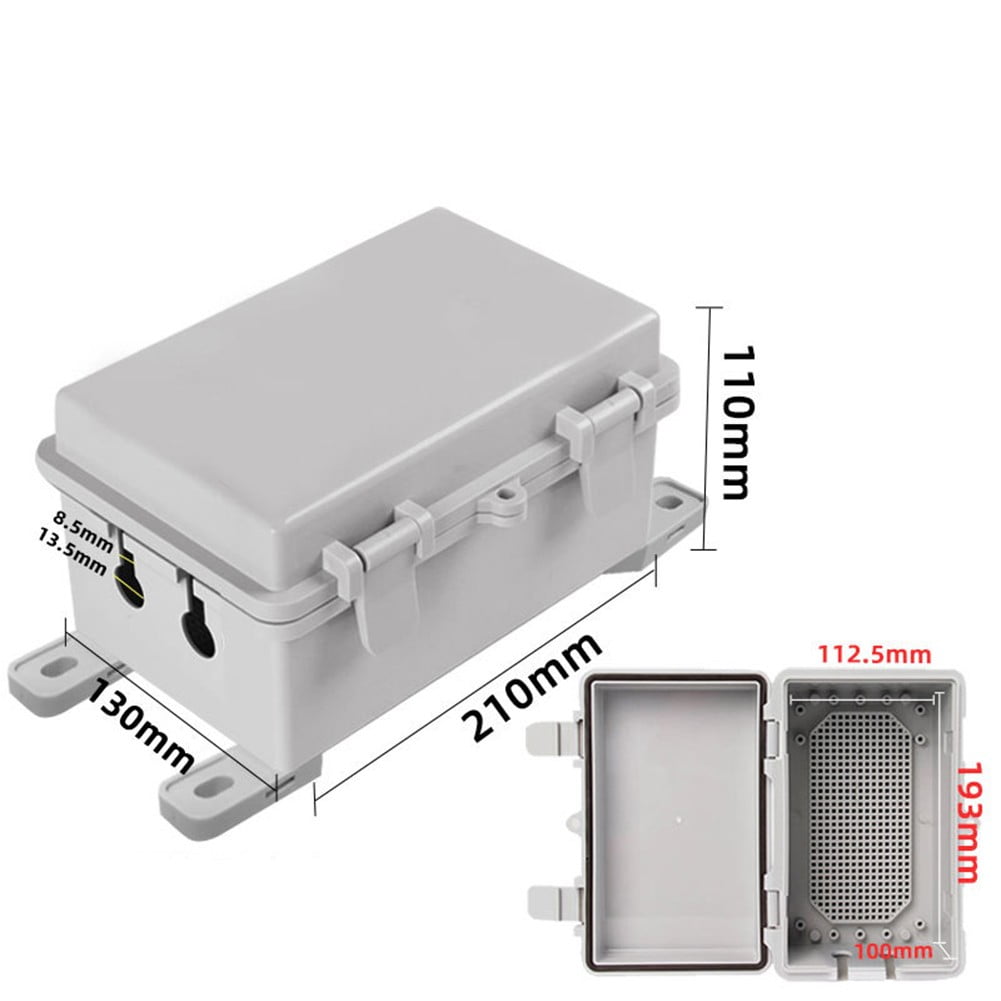 Plastic Junction Box Outdoor Waterproof Box IP66 Waterproof Rainproof ...