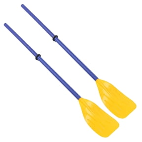 Plastic Kayak Paddles Ergonomic Grip Detachable Boats Rafting Paddle Inflatable Boats Paddle Oar Water Sports Accessory